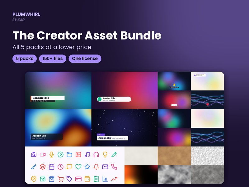 Creator asset bundle preview